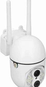 Caméras De Surveillance Externes - Protection de Sécurité - Suivi Automatique - Zoom Numérique 4X - Version Nuit Pour Usage Intérieur - Audio et Vidéo – Image 7