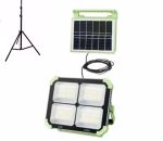 Lampe Solaire Portable Amovible - Avec Crochet - Réutilisable - Étanche - Avec Support - Télécommande