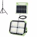 Lampe Solaire Portable Amovible - Avec Crochet - Réutilisable - Étanche - Avec Support - Télécommande