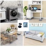 Coussin Anti-vibration 4 Pièces - Pour Machine à Laver Réfrigérateur et Table - Absorption des Chocs - Caoutchouc Antidérapant - Vibration Universelle - Faible Bruit – Image 6