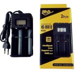 Chargeur De Piles - 2 Prise  Emplacements Pour Batterie au Lithium - Lecteur - HD-8991B