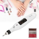Ponceuse Électrique 6 en 1 - Stylo Pour Manucure Pédicure - Blanc