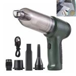 Dépoussiéreur Sans Fil - Électrique - Portable - Maison et Voiture - 38 000 tr/Min - Rechargeable
