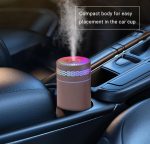 Mini Humidificateur Portable 250 Ml - 7 Couleurs LED - Rechargeable - Diffuseur D'Arômes - Rose – Image 9
