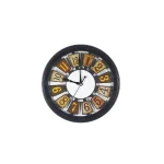 Horloge Mural – Diamètre - 30 Cm - Noir