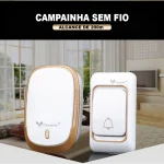 Sonnette intelligente Sans Fil - 100 Mètres - 32 Mélodies - Blanc – Image 7