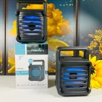 Haut parleur Bluetooth Portable 4 en 1 - LED - Rechargeable Avec USB - Design Moderne - Radio - Carte MicroSD et Connexion Auxiliaire - Son Puissant – Image 8