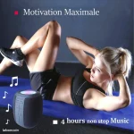 Haut-parleur Bluetooth - Portable - Originale - Couleur RGB - Connexion Basse - Etanche – Image 4