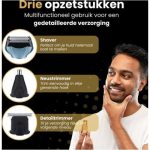 Tondeuse à Cheveux Électrique 3 en 1 - Rechargeable - Pour Hommes – Image 3