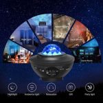 Projecteur LED Ciel Étoilé - Bluetooth - USB - Music - 10 Modes - Télécommande – Image 3