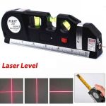 Ruban Laser Multi-Usage 3 en 1 Niveau à Bulle 2,5 m - Ruban Multi-Usage – Image 3