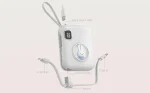 Mini Power Bank 2 en 1 Avec Câble Intégré - Chargeur Portable Rapide Bidirectionnel - Batterie Externe Pour Téléphone – Image 7