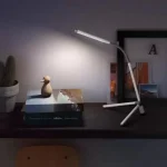 Lampe de Bureau à Led - Flexible - Avec Prise Multifonction De Chargement USB - Portable et Réglable - Gris