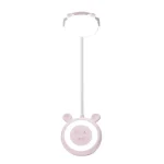 Lampe De Bureau Pour Enfants Mignonne - Design Lapin - Veilleuse LED - Rechargeable - 3 Modes - Rose – Image 2