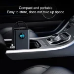 Pack Voiture Complet 1 Poste Radio Bluetooth MP3 + 1 Panneau LED Flexible RGB + 1 Pompe À Pneus Portable 120W + Cadeau [Chargeur Voiture Bluetooth Multifonction] – Image 11