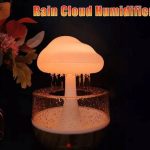 Humidificateur D'air avec Lampe Pluie De Champignons - Diffuseur D'aromathérapie - 7 Couleurs - Rechargeable - Télécommande – Image 12