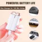 Épilateur Électrique Double Téte - Multifonction - Lumière intégrée - USB Rechargeable – Image 3