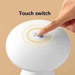 Lampe De Table LED Sans Fil - 3 Modes - Interrupteur Tactile - Rechargeable - Blanc – Image 4