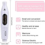 Ponceuse Électrique 6 en 1 - Stylo Pour Manucure Pédicure - Blanc – Image 4