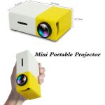 Mini Projecteur Portable - Home Party Theater - LED LCD - Rechargeable - Multicouleur - Télécommande – Image 10