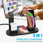 Chargeur Rapide - Compatible Iphone & Android - Multifonction - Noir