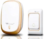 Sonnette intelligente Sans Fil - 100 Mètres - 32 Mélodies - Blanc