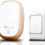 Sonnette intelligente Sans Fil - 100 Mètres - 32 Mélodies - Blanc