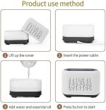Diffuseur D'huiles Essentielles - Diffuseur D'aromathérapie à Brume Fraîche - Avec Protection Automatique Des Flammes - Rechargeable – Image 9