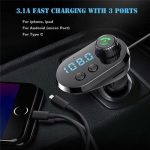 Chargeur De Voiture Multifonction - Bluetooth - Lecteur Mp3 - Transmetteur FM Avec 3 Ports – Image 7