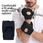 Paire De Gants De Musculation Pro De Haute Qualité Avec Bande De Poignet - Noir – Image 5