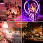 Pack De 4 Lampes Led RGB 6 Couleurs + Blanc - 10W - E27 - 700 Lumen + Télécommande – Image 5