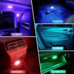 Pack De 4 Lumières LED Tactile Sans Fil Pour Intérieur De Voiture - 7 couleurs - LED - USB – Image 2