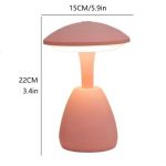 Lampe De Table LED Sans Fil - 3 Modes - Interrupteur Tactile - Rechargeable - Rose – Image 8