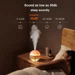 Humidificateur De Fleurs Portable Stationnaire - Rechargeable - Veilleuse et Arrêt Automatique – Image 3