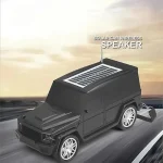 Baffle Bluetooth 3D Portable - Forme De Voiture - Alimentation Solaire - Rechargeable - Radio FM - Port USB – Image 8