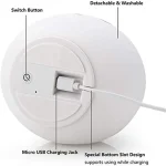 Lampe De Chevet – Design Étoile Mignon Pour Enfants – Lampe De Chevet à Détection De Lumière – Image 11