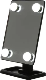 Miroir de Maquillage de Style Hollywoodien - Lumière LED 3 Mode - Rotation Horizontale à 360° - Rotation Verticale à 180° - Double Alimentation – Image 6