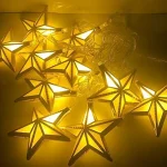 Guirlande lumineuse Led en Plastique pour Décoration du Ramadan et De L’Aïd – 20 LED - 3M – Deux Modes D’éclairage – Image 5