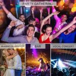 Lumières De Fête Activées Par Le Son – 54 Lumières de Scène LED – Lumières de Fête Disco DJ Pour Fête à la Maison – Spectacle de Bar – Image 6