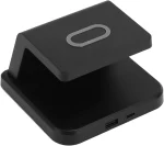 Station De Recharge Sans Fil Avec Réveil Sans Fil Sécurisé - Acrylique - Rechargeable-LED-Noir – Image 15