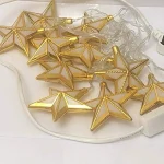 Guirlande lumineuse Led en Plastique pour Décoration du Ramadan et De L’Aïd – 20 LED - 3M – Deux Modes D’éclairage – Image 3