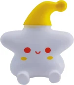 Lampe De Chevet – Design Étoile Mignon Pour Enfants – Lampe De Chevet à Détection De Lumière – Chapeau Jaune – Image 4