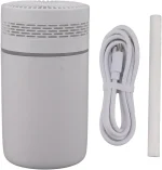 Mini Humidificateur Portable 250 Ml - 7 Couleurs LED - Rechargeable - Diffuseur D'Arômes - Blanc – Image 2