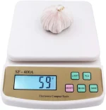 Balance De Cuisine Électronique - Avec Écran Rétroéclairé LED - 1g/10kg – Image 3