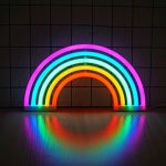 Enseigne Lumineuse Led En Néon (arc-en-ciel) - USB - Décoration