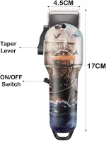 Tondeuse à Cheveux Professionnelle VGR V-690 - Tondeuse à Cheveux Sans Fil Pour Homme - Rechargeable - Étanche - 150 Minutes – Image 10