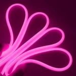 Bande Lumineuse Néon LED - Flexible - DC 12V - 5M 2835 600 - Silicone pour Intérieur et Extérieur - Rose – Image 3