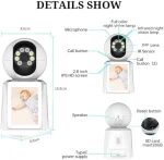 Caméra d'Intérieur - WiFi - Caméra Appel Vidéo - Détection de Mouvement – Image 8