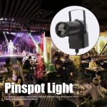 Projecteur LED RGB 3 en 1 Pinspot - Boule Disco Miroir - 5 Couleurs – Image 2