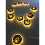 Guirlande Lumineuses LED En Forme De Disque Pour Les Décorations De L'Aïd Et Du Ramadan - 1M65 - 20 Led - Utilisables En Toute Sécurité – Image 4